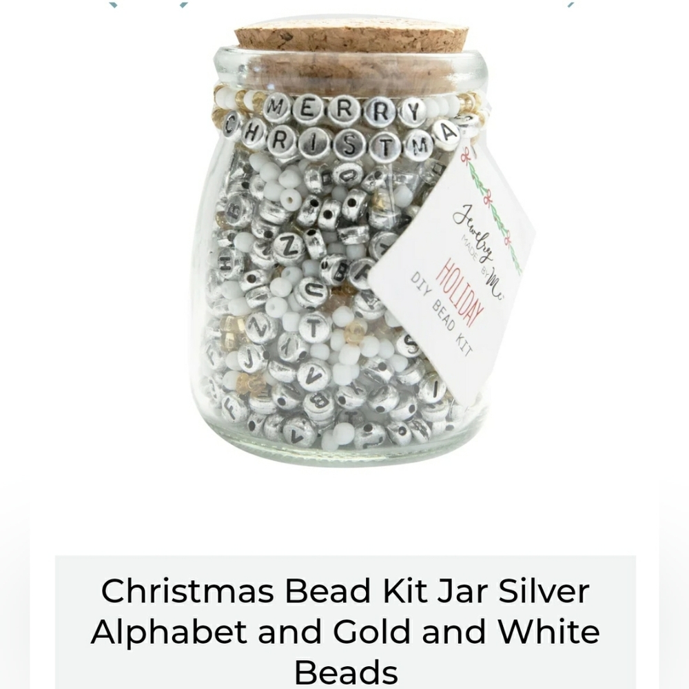 Jewelry holiday DIY bracelet bead kit